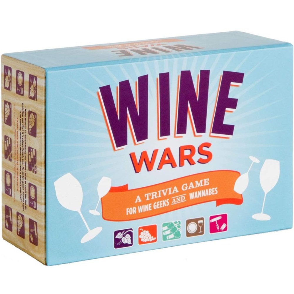 Wine Wars : A Trivia Game for Wine Geeks and Wannabes NIB